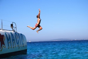 Katamaran Ausflug Bucht von Palma