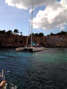 Katamaran Ausflug Bucht von Palma