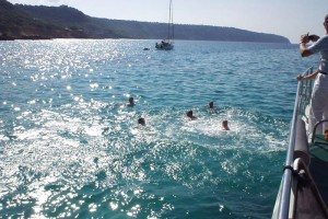 Katamaran Ausflug Bucht von Palma