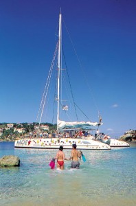 Katamaran Ausflug Bucht von Palma