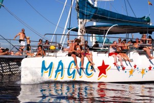 Katamaran Ausflug Bucht von Palma