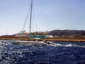Katamaran Magic Taiti vor Palma
