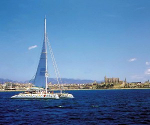 Katamaran Magic vor Palma