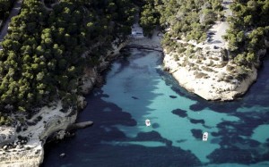 Segeln in der Bucht von Palma