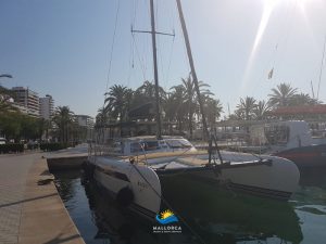 Katamaran Hafen Palma