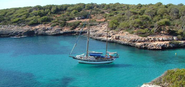 Segelschiff Mallorca