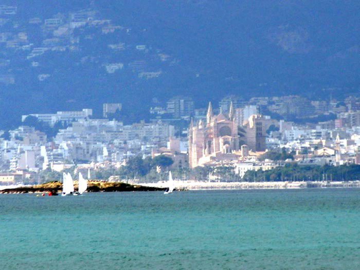 Ansicht Kathedrale vom Meer