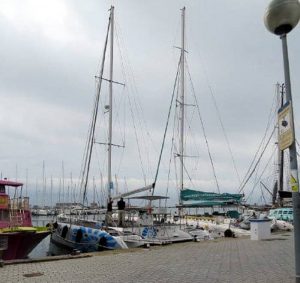 Katamarane-Hafen-Palma