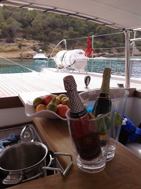 Open Bar Katamaran und Schiffe Mallorca