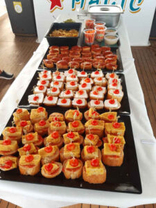 Tapas Menü Katamaran Mallorca