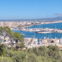 Hafen von Palma von oben