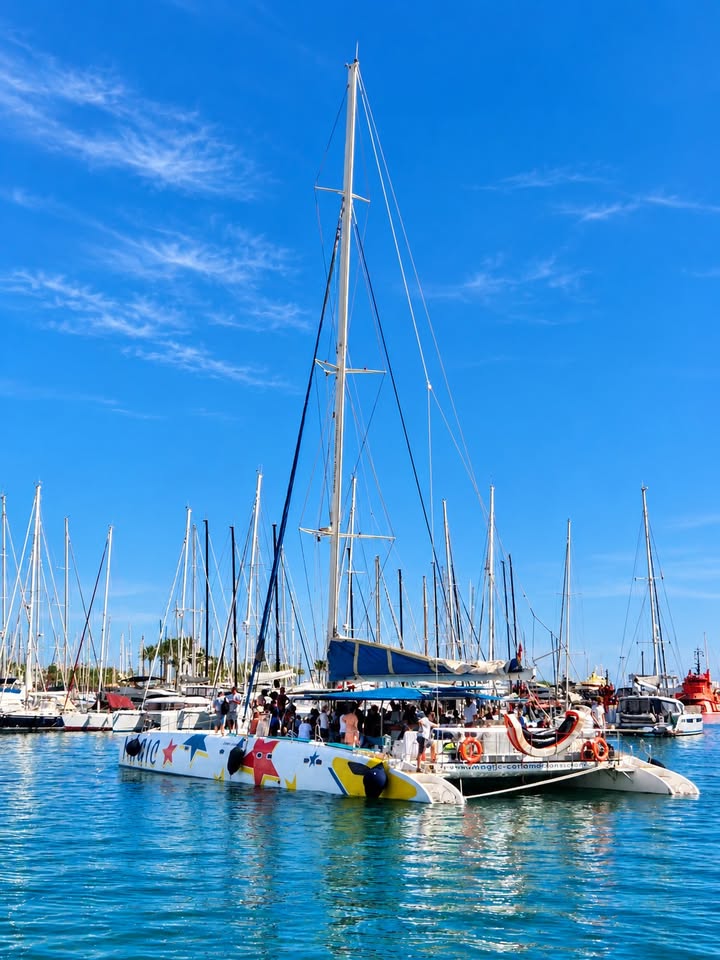 🇬🇧 version below 🌴 Ein typischer Montagmittag im Oktober am Hafen von Palma… ☀️⛵️ Und…